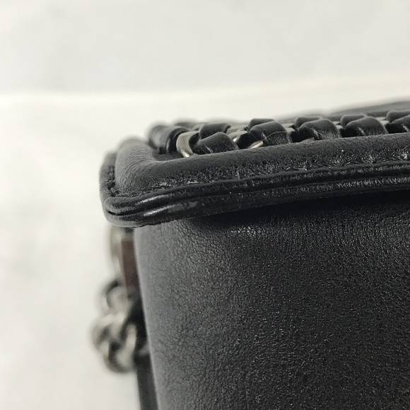 Black Quilted Calfskin Leather Paris-Salzburg Medium Boy Top Handle Bag W/RHW - Picture 11 of 16